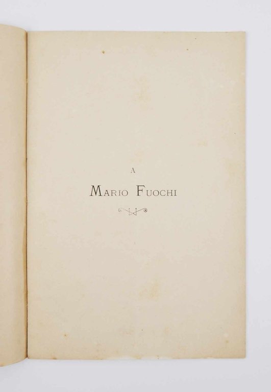 XXVI aprile MDCCCXCIV [26 aprile 1894]. Nozze Fuochi - Turris …