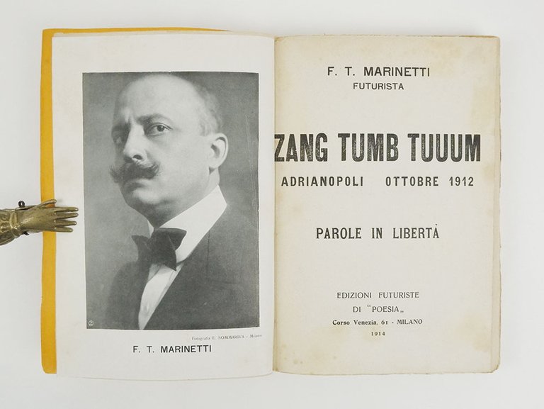 Zang Tumb Tuuum. Adrianopoli ottobre 1912. Parole in libertà