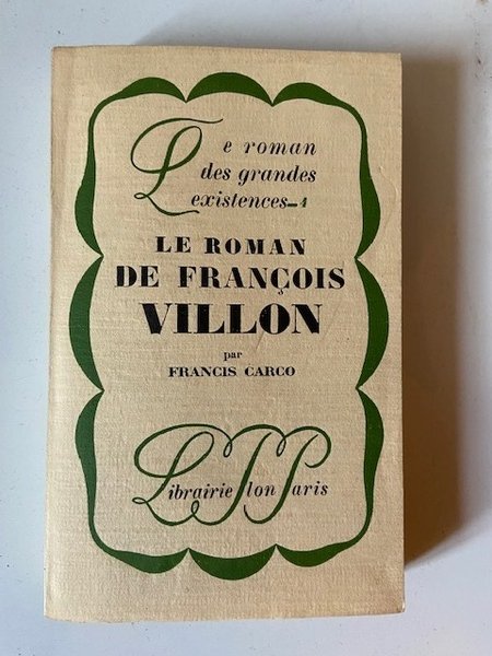 Le Roman de François Villon