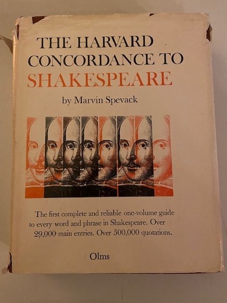 The Harvard Concordance to Shakespeare - The first complete and …