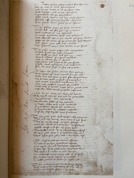 The Bannatyne manuscript. National Library of Scotland Advocates' MS. 1.1.6