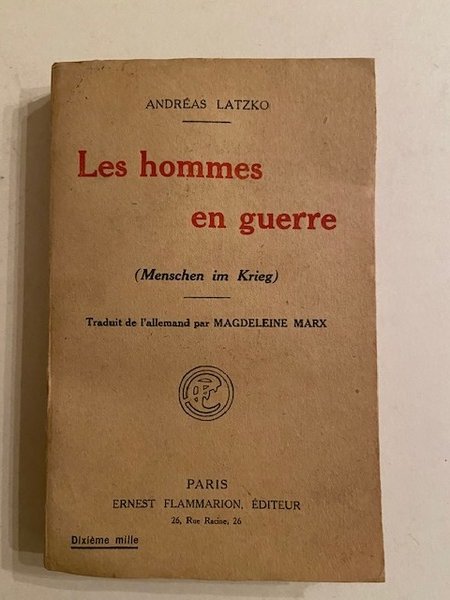 Les Hommes en Guerre