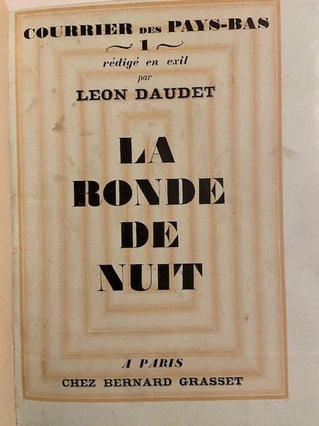 La Ronde de Nuit - Courrier des Pays-Bas Rédigé en …