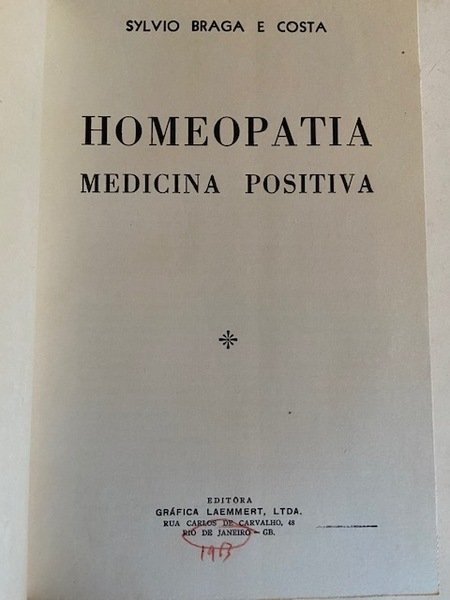 Homeopatia Medicina Positiva