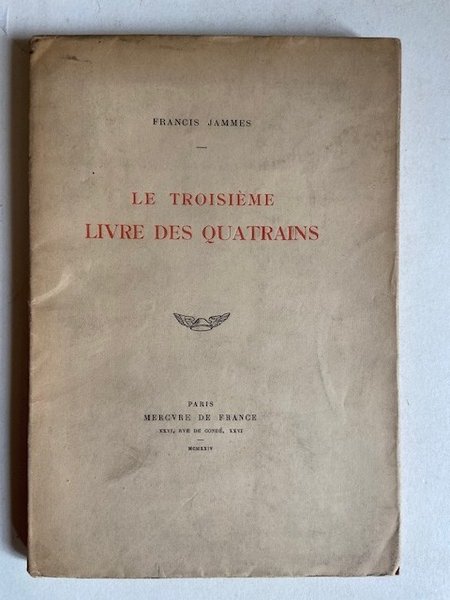 Le Troisième Livre des Quatrains