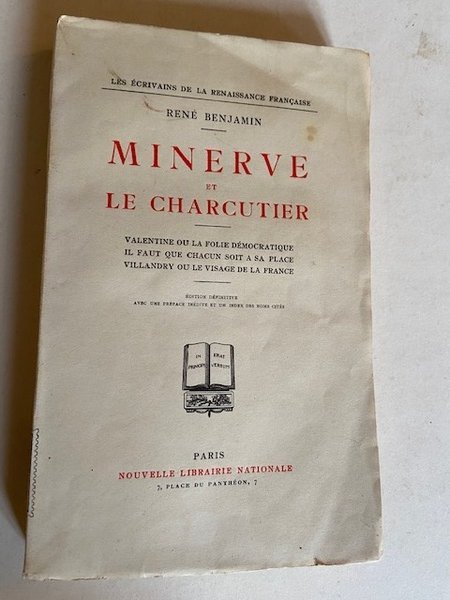 Minerve et le Charcutier - Valentine ou la Folie Démocratique, …