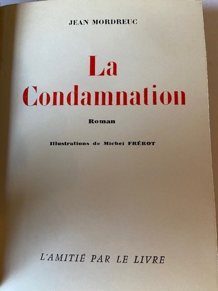 La Condamnation