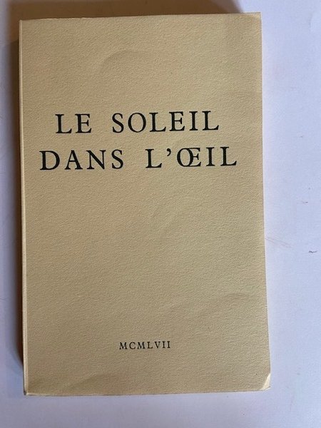 Le Soleil dans l'Oeil