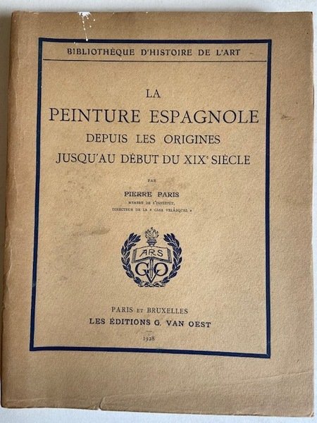 La Peinture Espagnole depuis les Origines jusqu'au début du XIXè …