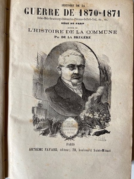 Histoire de la Guerre de 1870-71 - Siège de Paris …