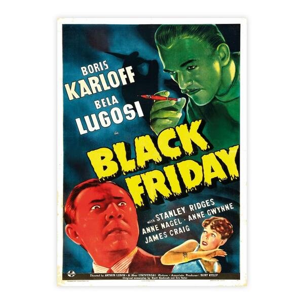 Karloff & Lugosi - Black Friday