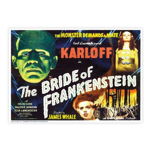 Karloff - The bride of Frankenstein