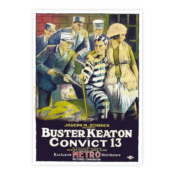 Joseph M.Schenck - Buster keaton Convict 13