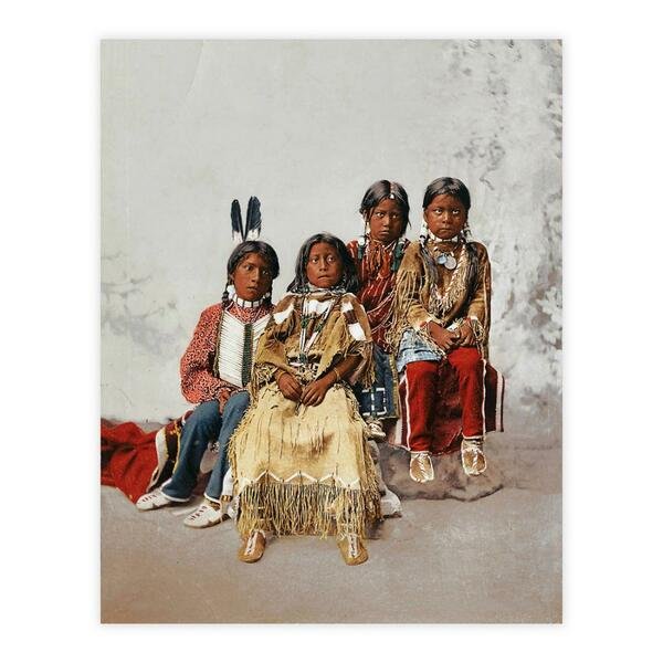 A group of Ute Children 1899