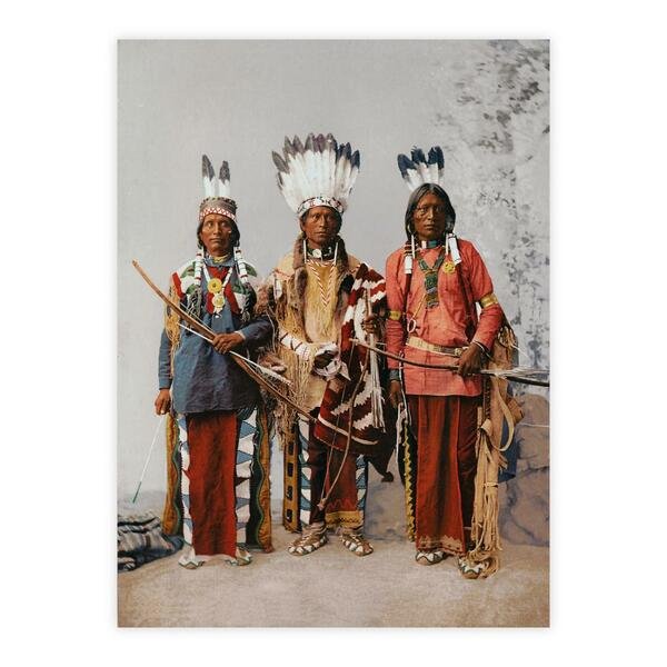 Apache Chiefs Garfield Ouche Te Foya And Sanches 1899