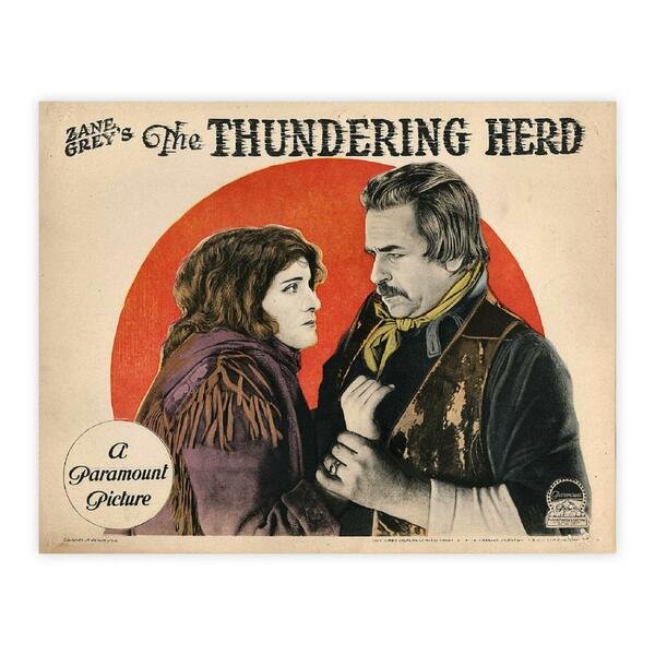 Zane Grey's - The Thundering Herd 1925