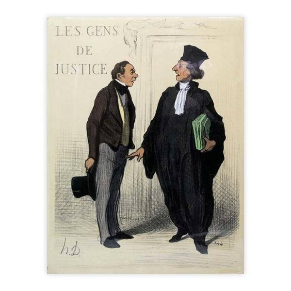 Daumier - Les Gens de Justice