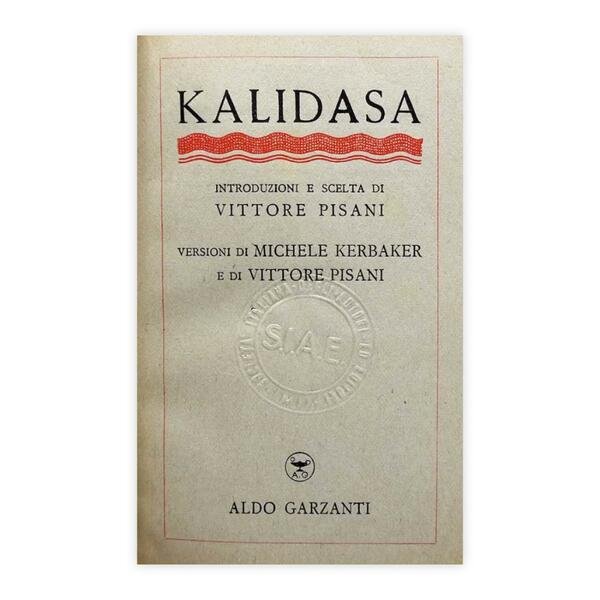 Scrittori stranieri - Kalidasa