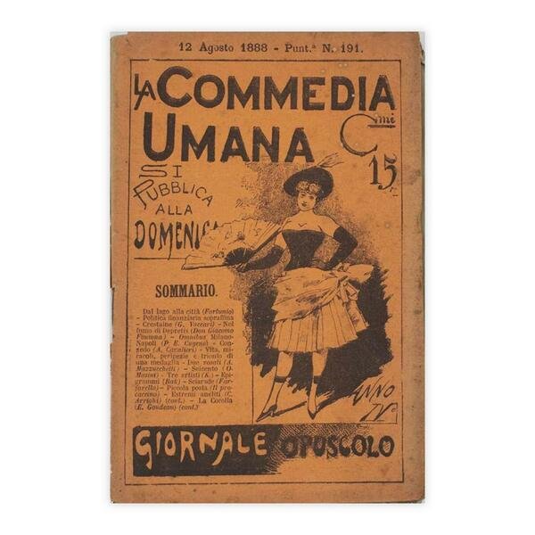 Giornale opuscolo - La commedia umana