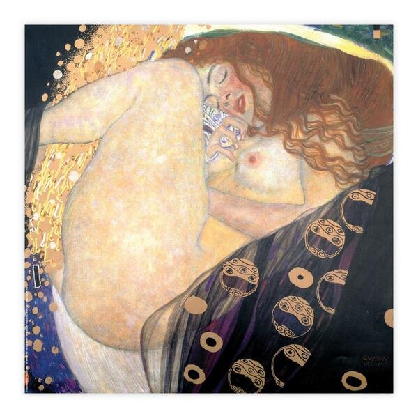 Gustav Klimt - Danae