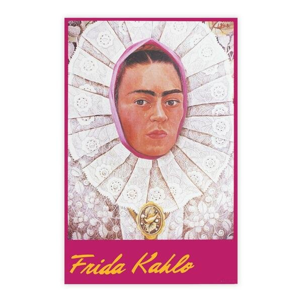 Frida Kahlo - Autorretrato con medallon