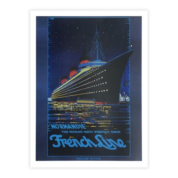 Normandie the world's most perfect ship - French Line