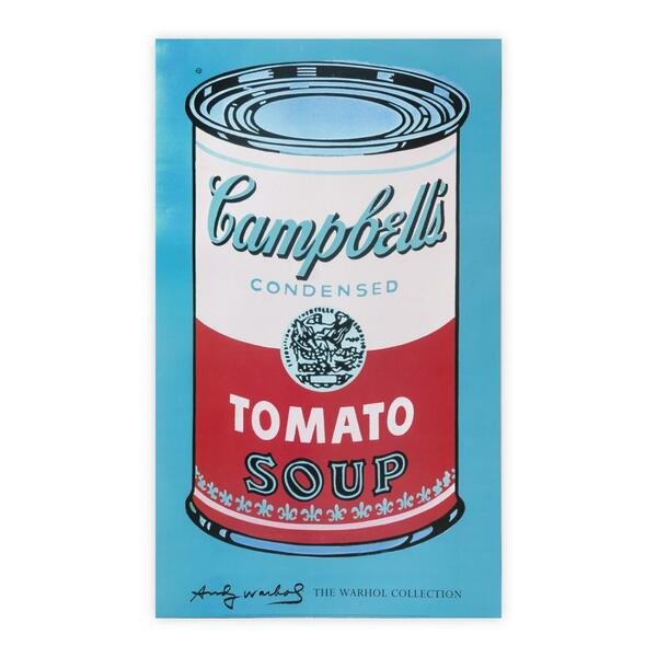 Andy Warhol: The Warhol collection, Campbell's Soup Can (Tomato)