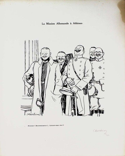 LA MISSION ALLEMANDE À ATHÈNES