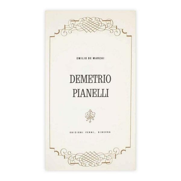 Emilio de Marchi - Demetrio Pianelli