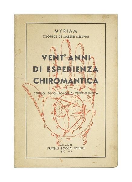 Myriam - Vent'anni di esperienza Chiromantica