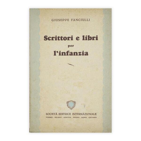 Giuseppe Fanciulli - Scrittori e libri per l'infanzia