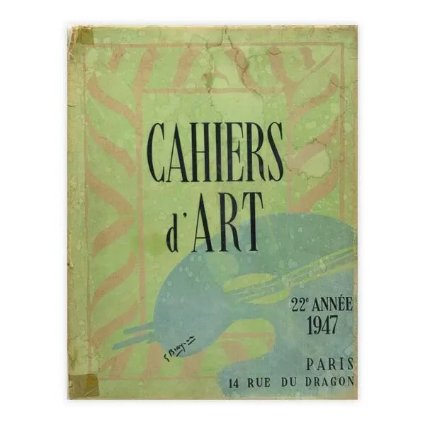 Cahiers d'Art - 22° annee 1947