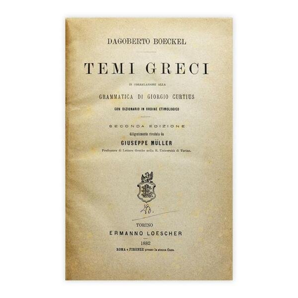 Dagoberto Boeckel - Temi Greci