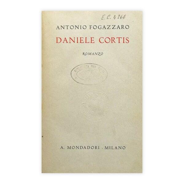 Antonio Fogazzaro - Daniele Cortis