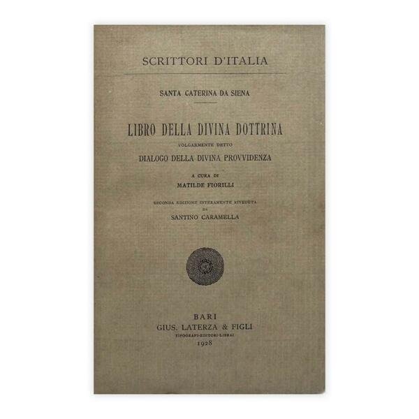 Santa Caterina da Siena - Libro della Divina Dottrina