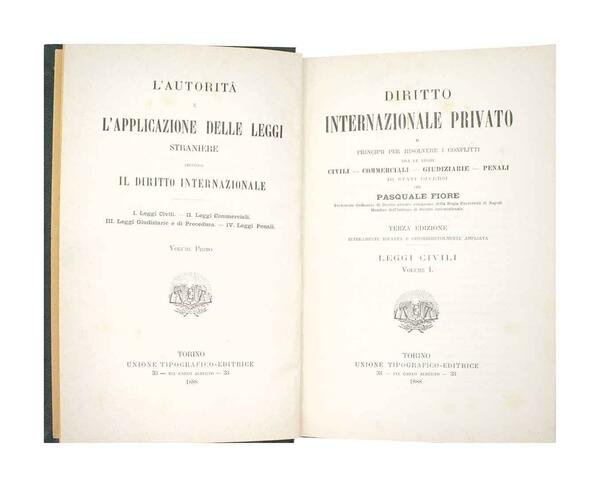 Diritto Internazionale privato - Volume Primo