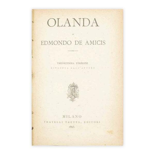 Edmondo de Amicis - Olanda