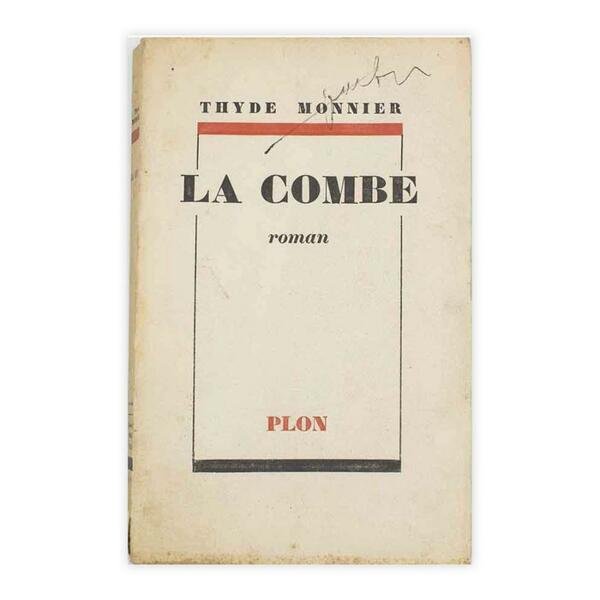 Thyde Monnier - La Combe - con firma e dedica …