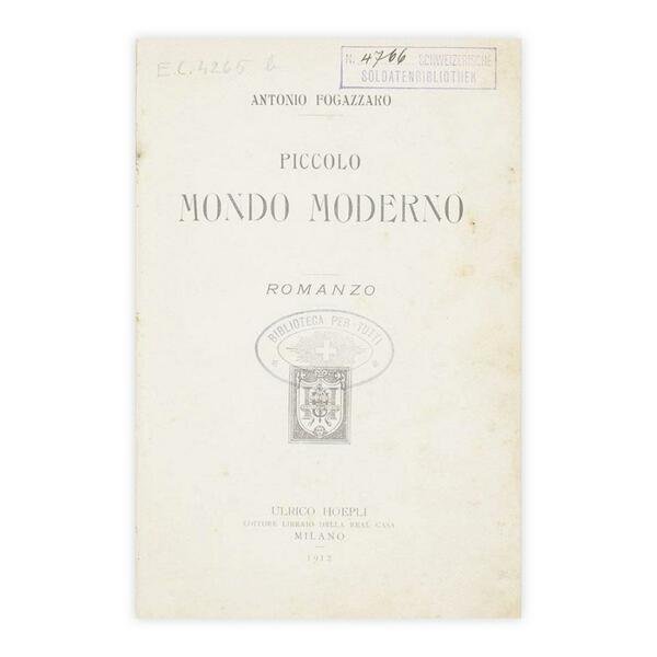 Antonio Fogazzaro - Piccolo mondo moderno