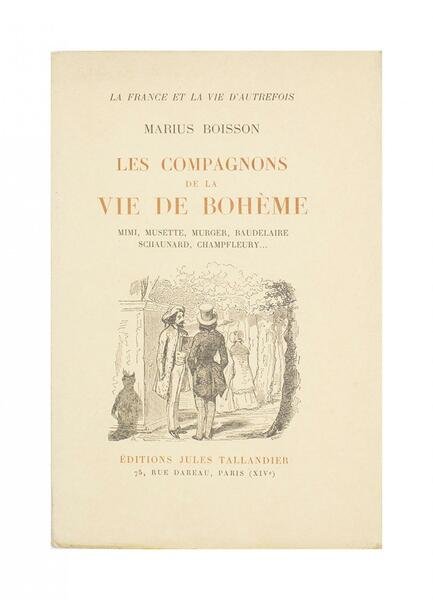 Marius Boisson - Les compagnons de la vie de Boheme