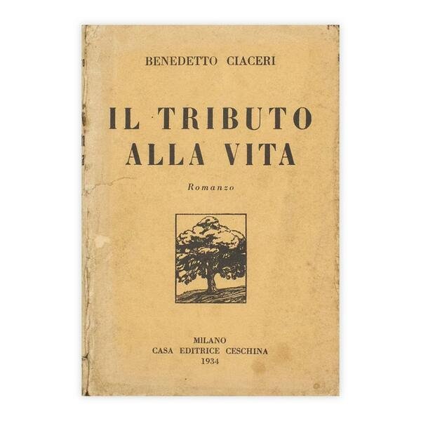 Benedetto Ciaceri - il tributo alla vita