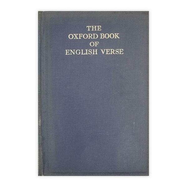 The Oxford Book of English Verse 1250-1918