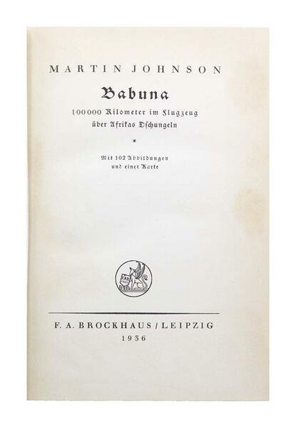 Martin Johnson - Babuna