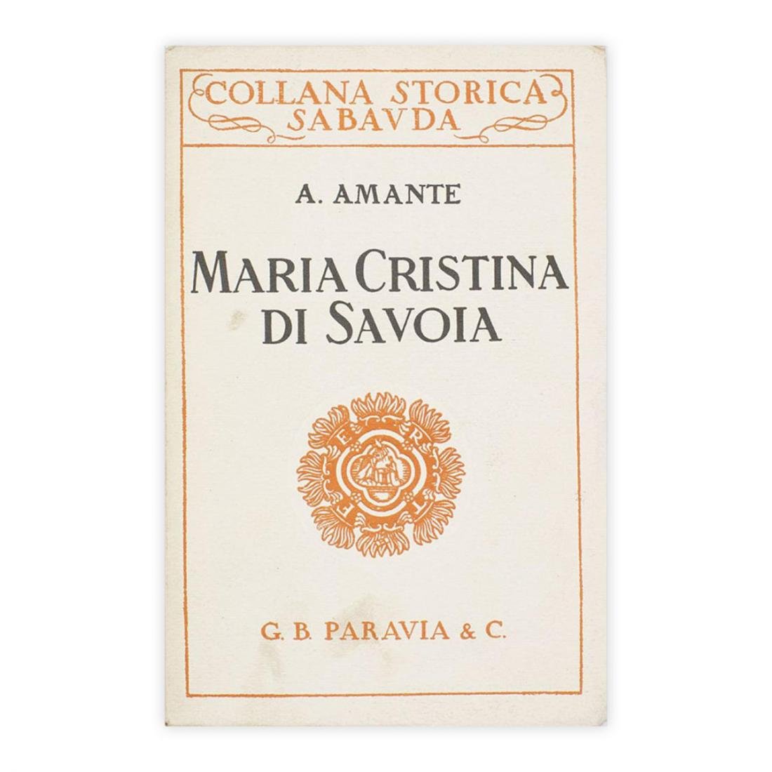 A. Amante - Maria Cristina di Savoia