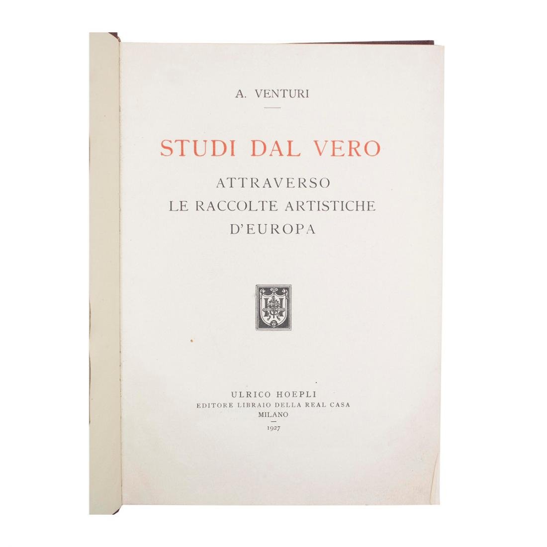 A. Venturi - Studi dal vero