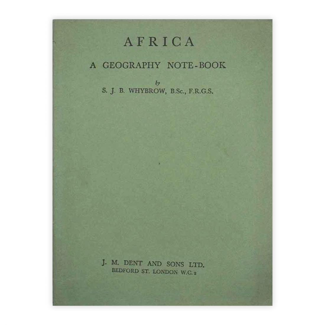 Africa - a geography note-book