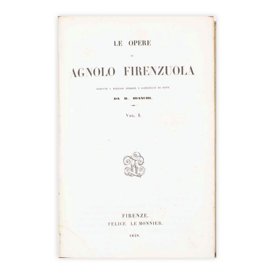 Agnolo Firenzuola - Volume I