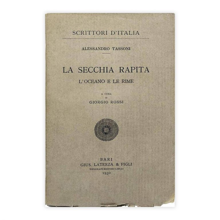 Alessandro Tassoni - La secchia rapita