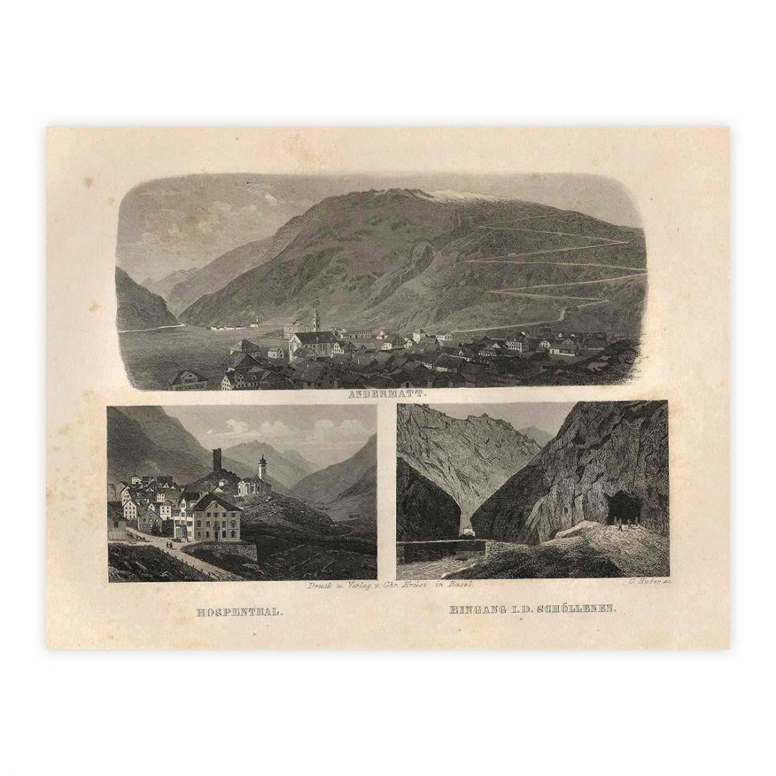 Andermatt - Hospenthal - Eingang I.D. Schöllenen