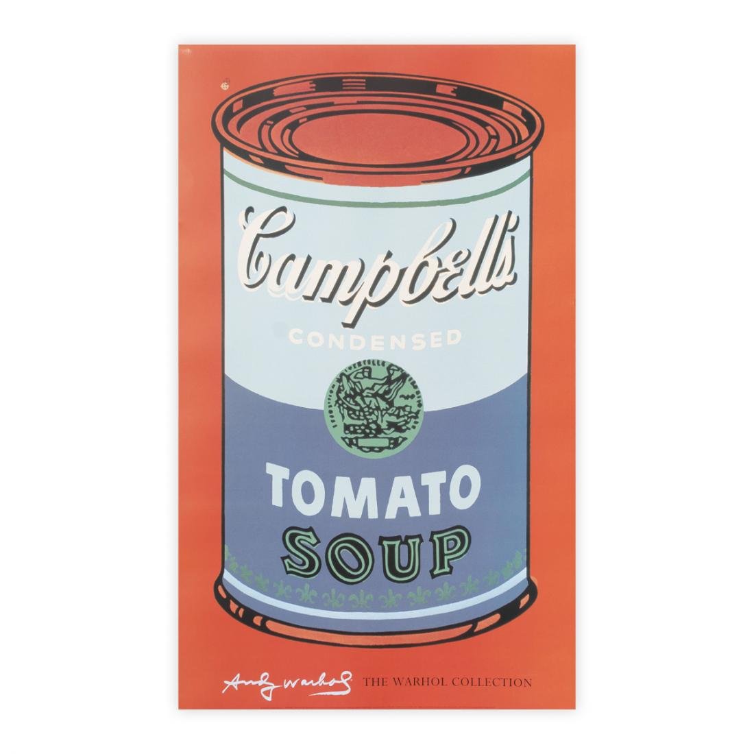 Andy Warhol: The Warhol collection, Campbell's Soup Can (Tomato)